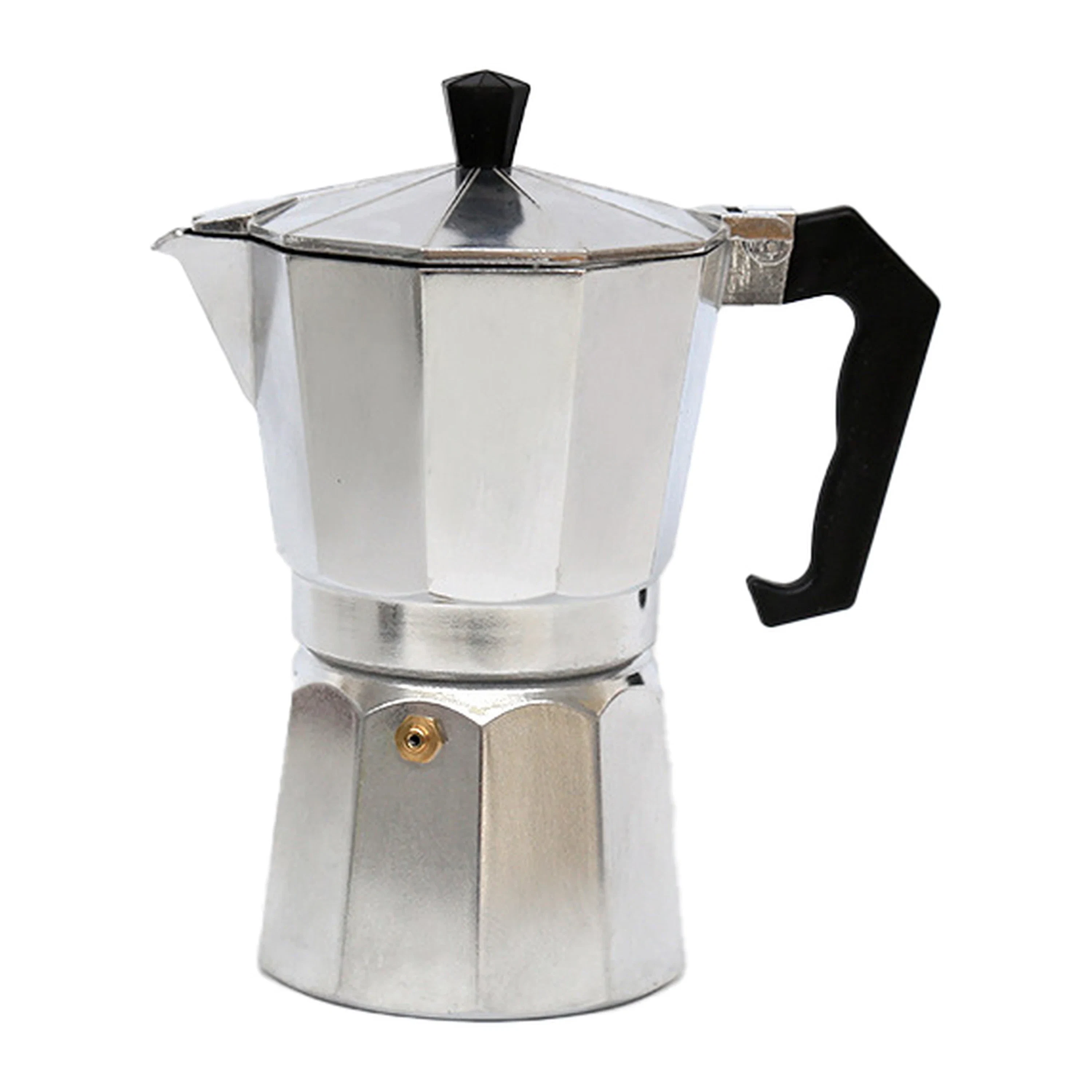 Cafetera Moka de Aluminio Doble Válvula 300ml image 2