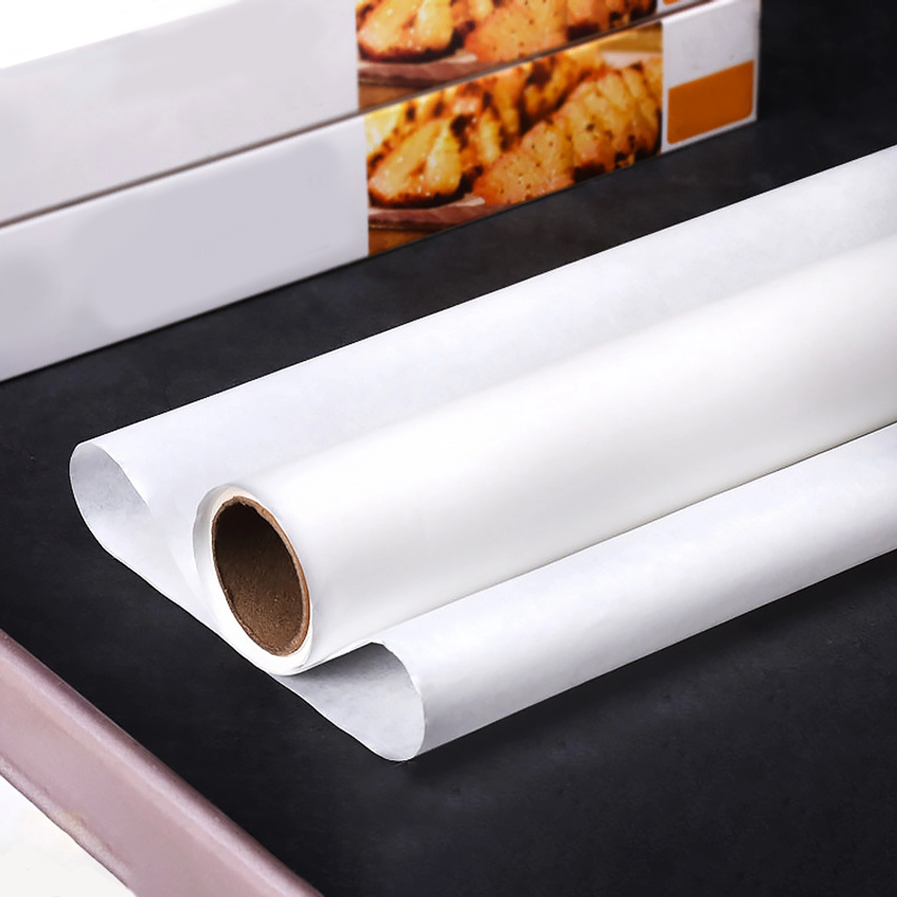 Papel para Hornear Antiadherente para Horno y Freidora de Aire