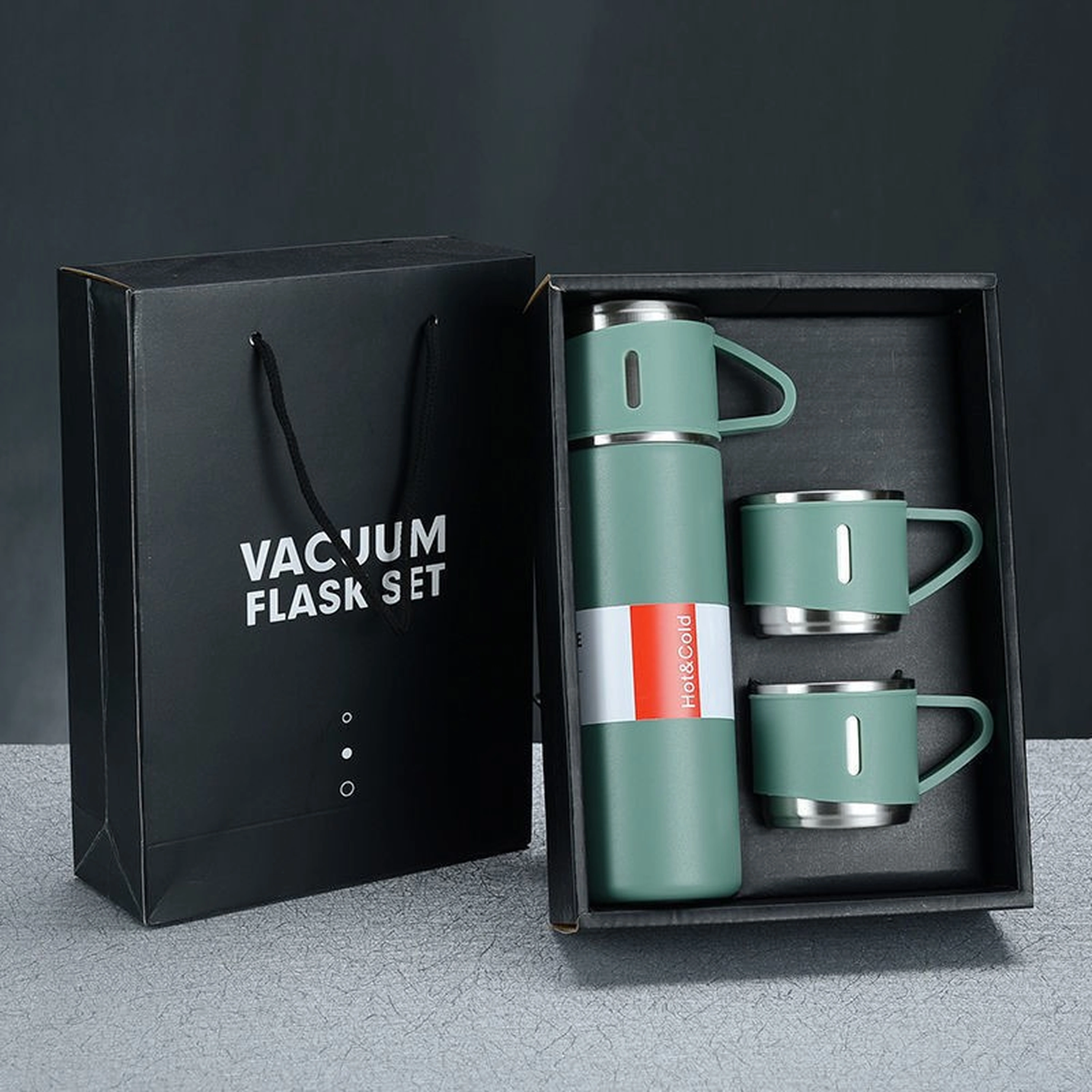 Termo de Acero Inoxidable con Tapa Triple para Té 500ml