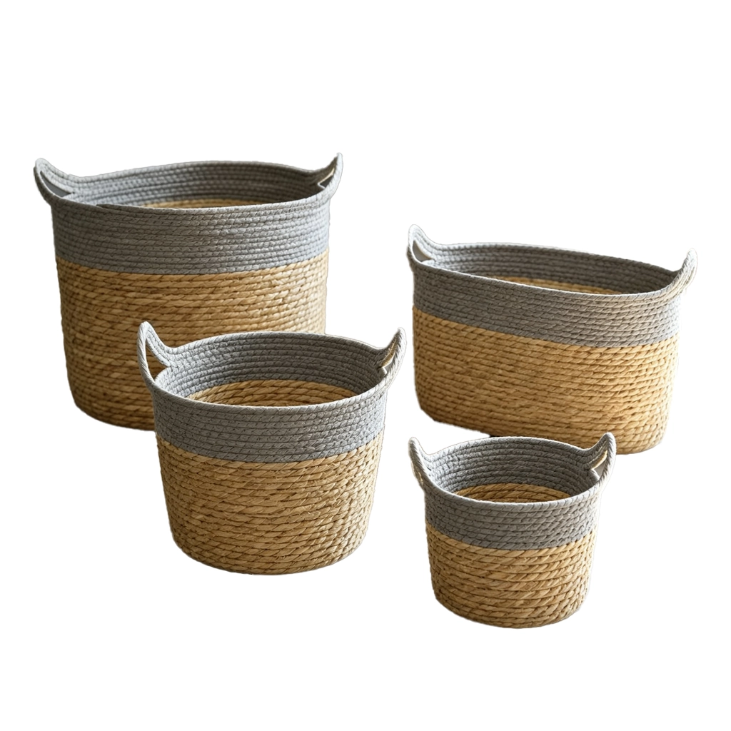 Cesta de almacenamiento set de 4 piezas para escritorio image 2