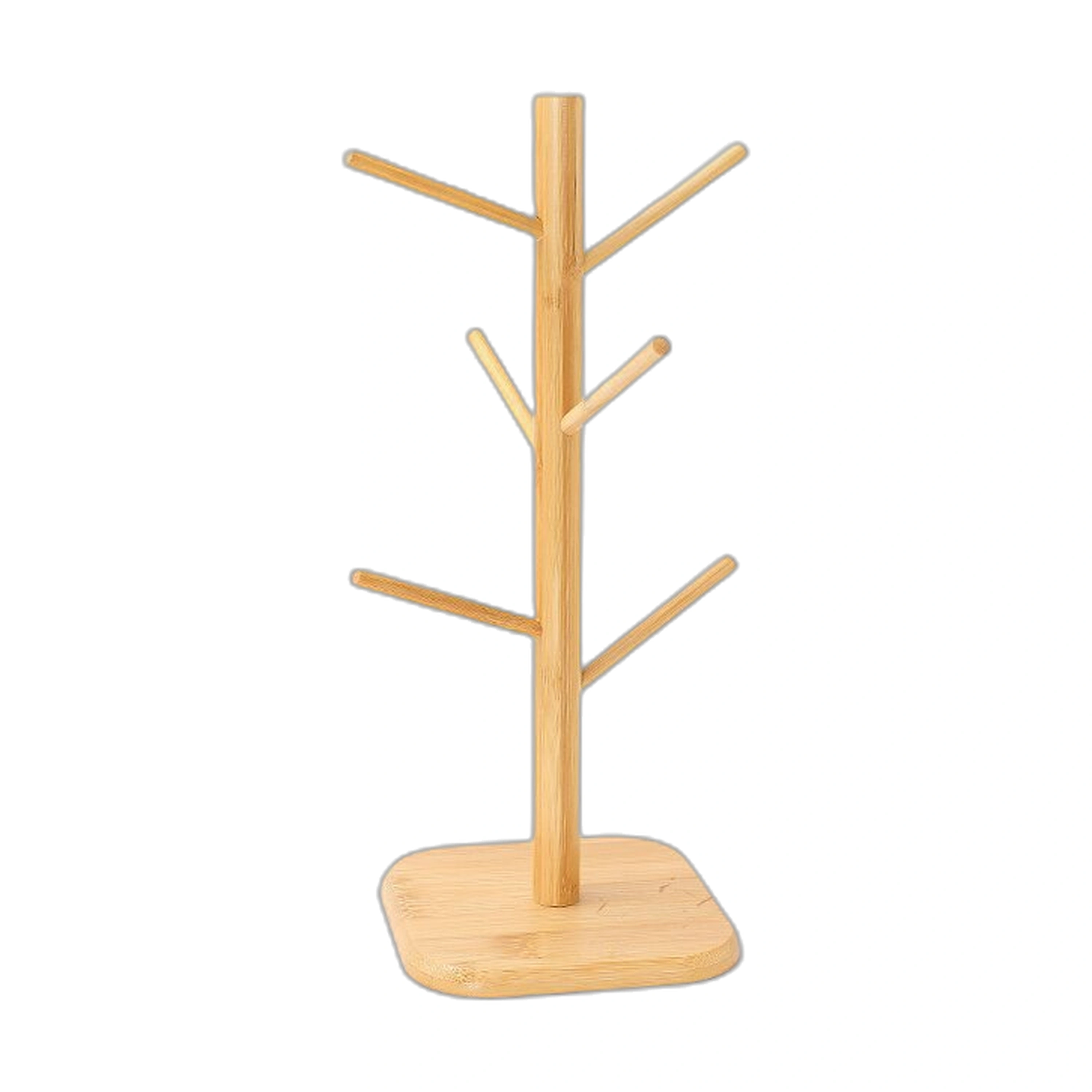 Estante para Tazas de Bambu 30x16cm