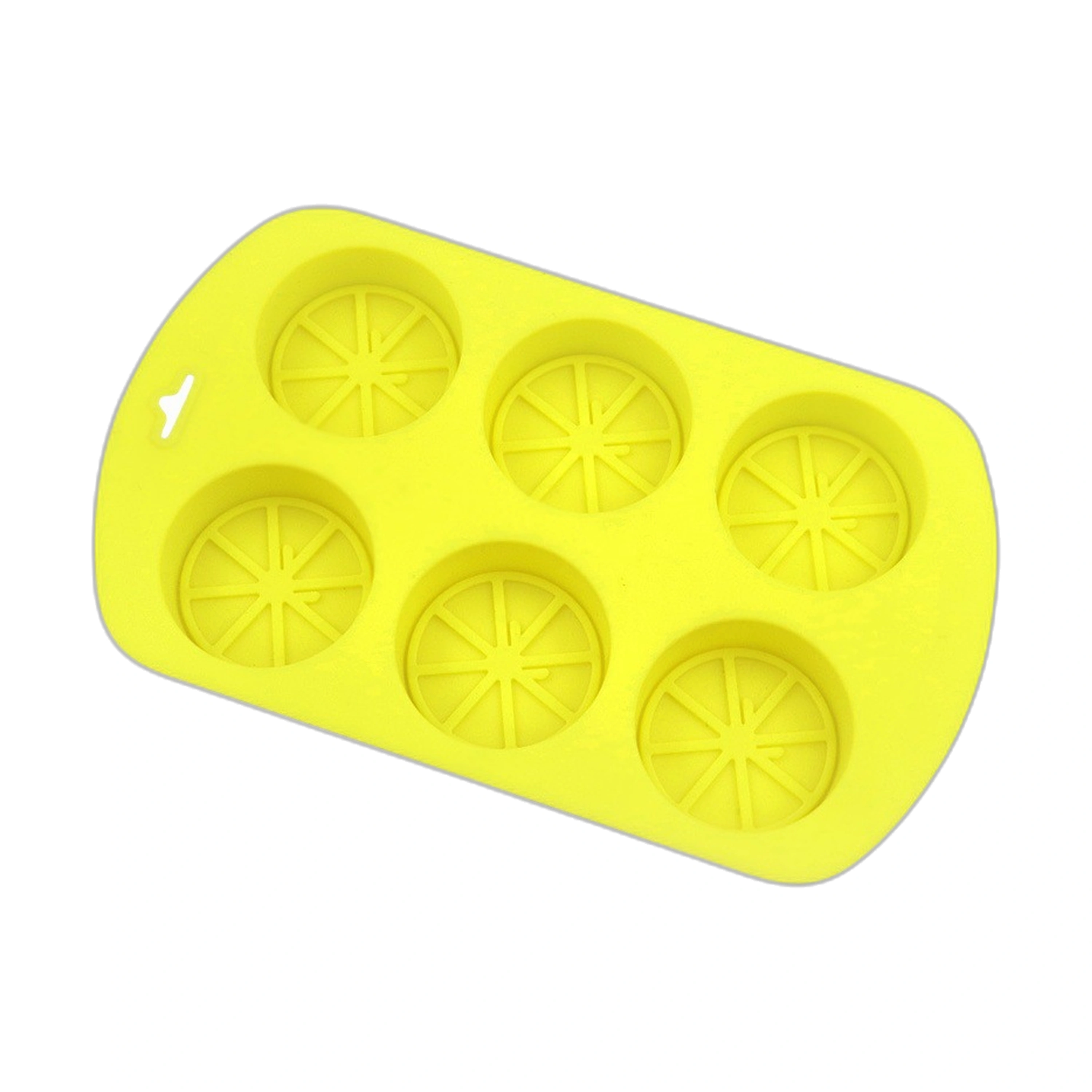 Molde de Silicona para Pasteles Limón 6 Cavidades 19.1x11.2cm