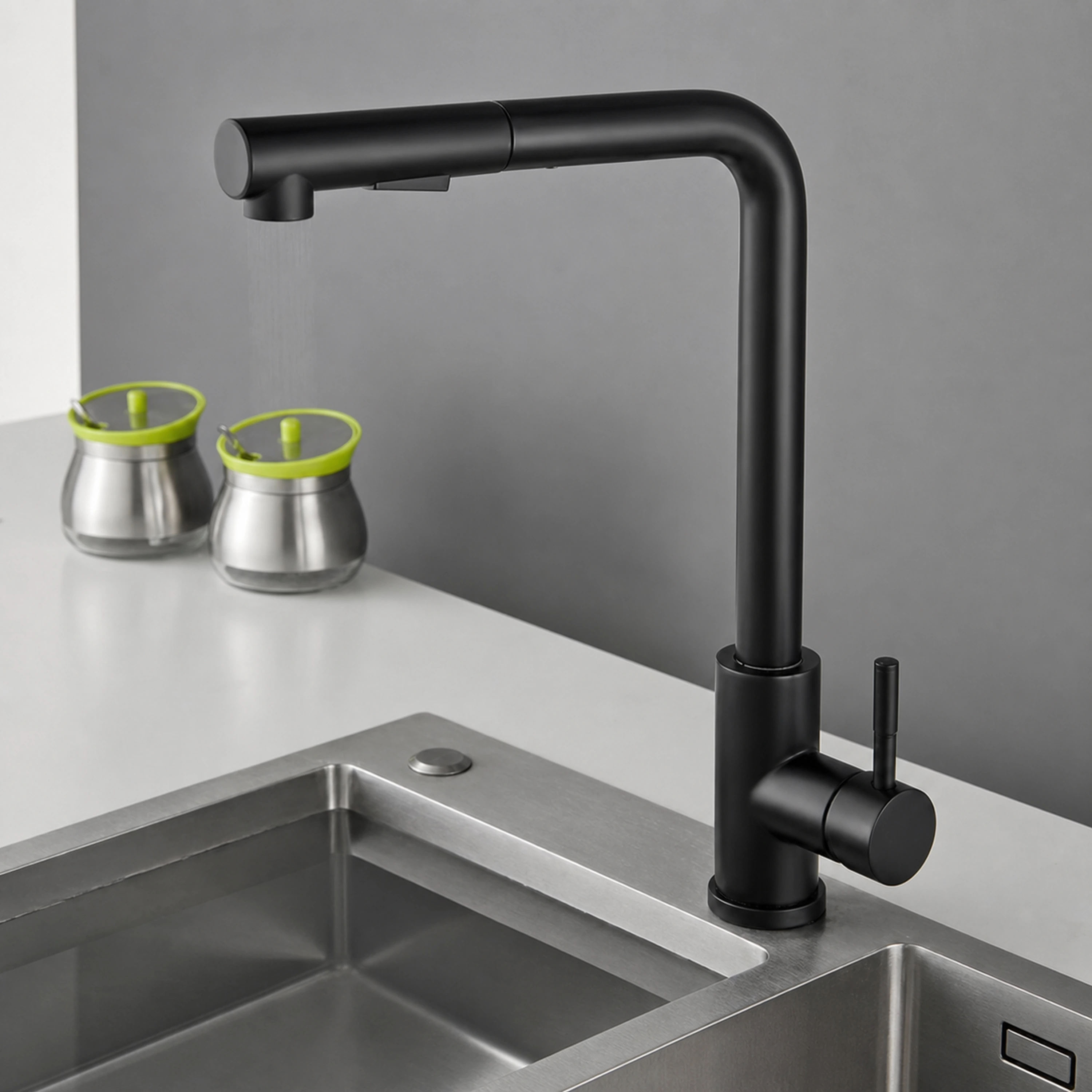 Grifo de Cocina de Plástico y Acero en Múltiples Tamaños image 1