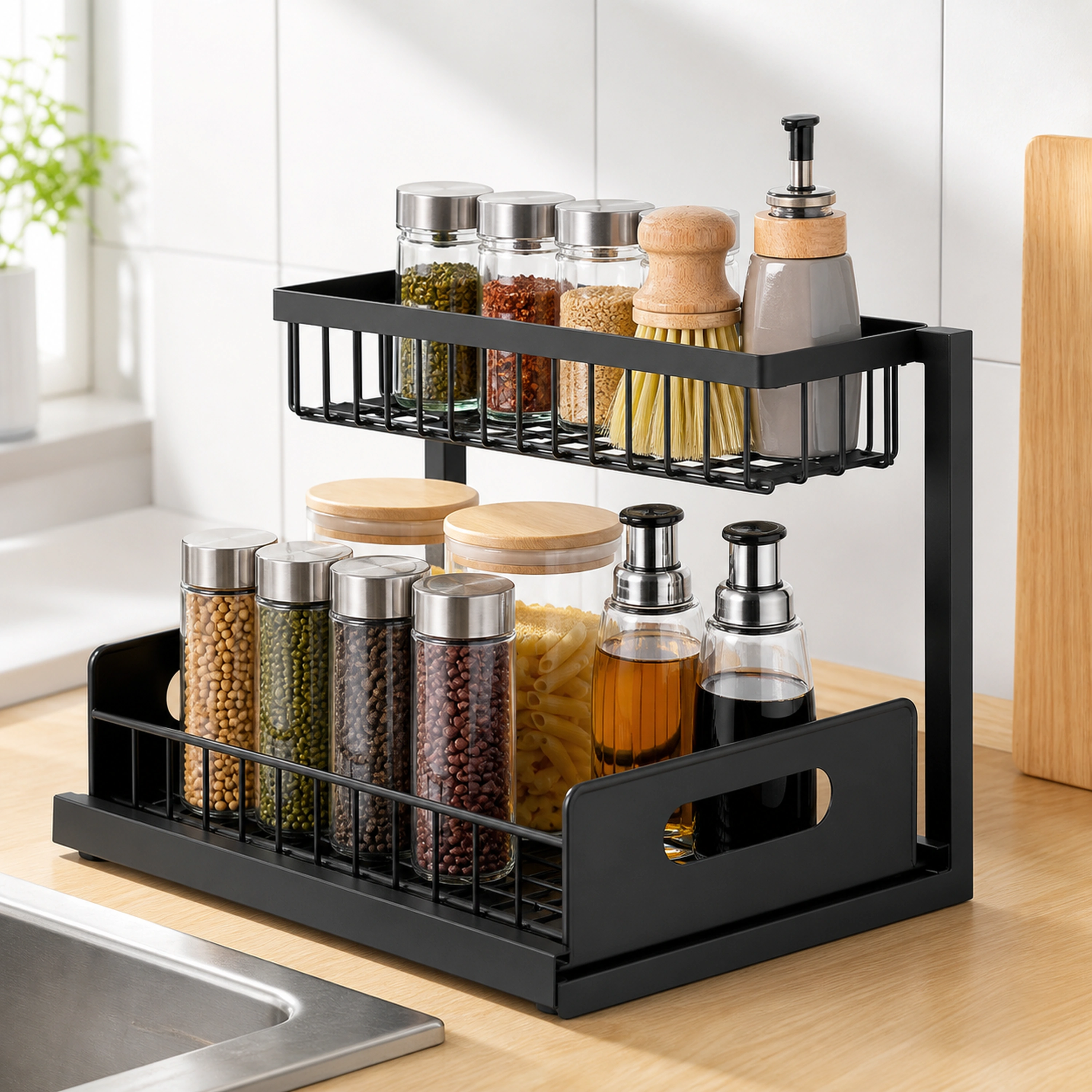 Estante Organizador para Fregadero 35.5x27x26.5cm