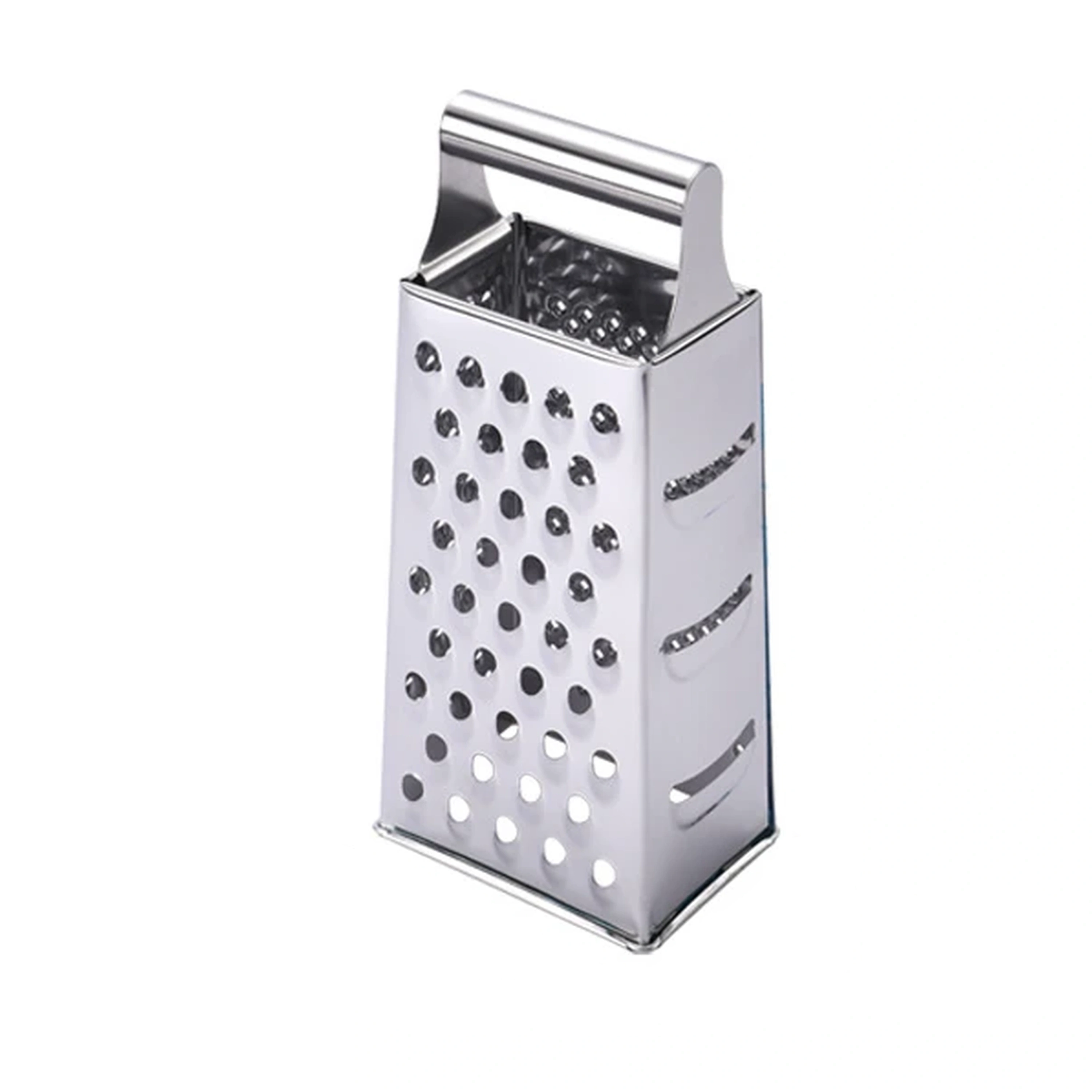 Rallador acero inoxidable multifunción verduras cocina 9in