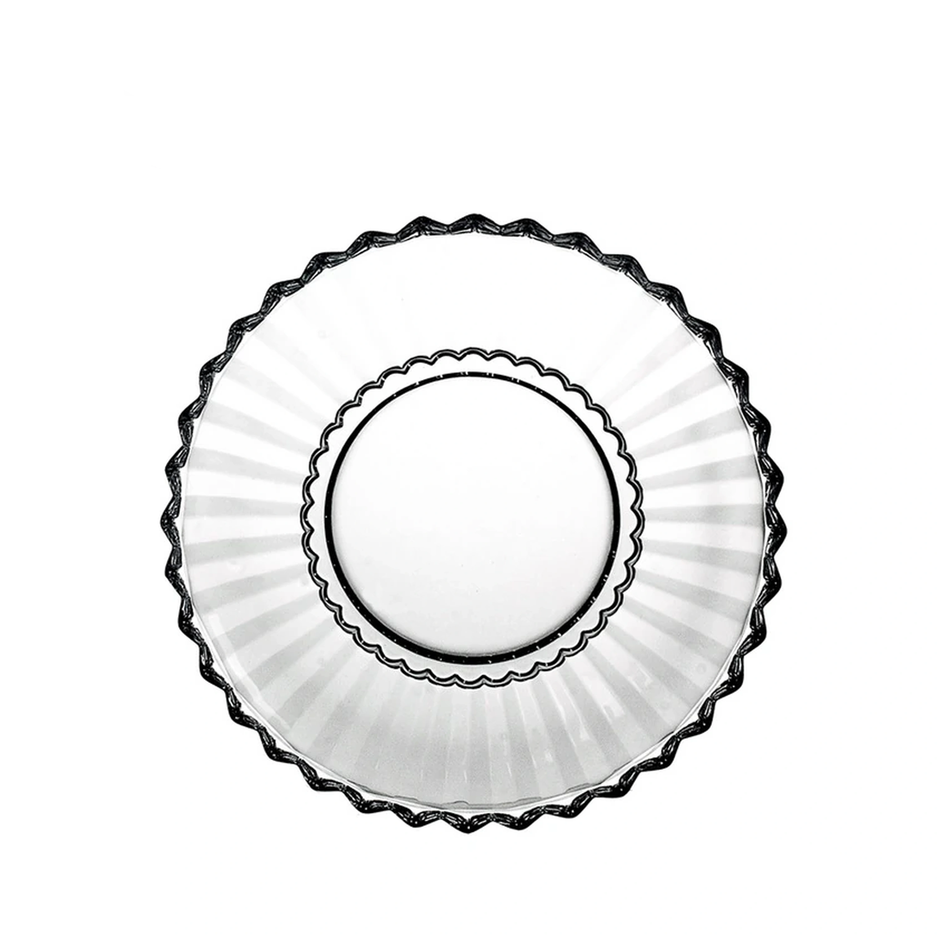 Frutero vidrio cristal elegante para sala cocina decorativo image 2