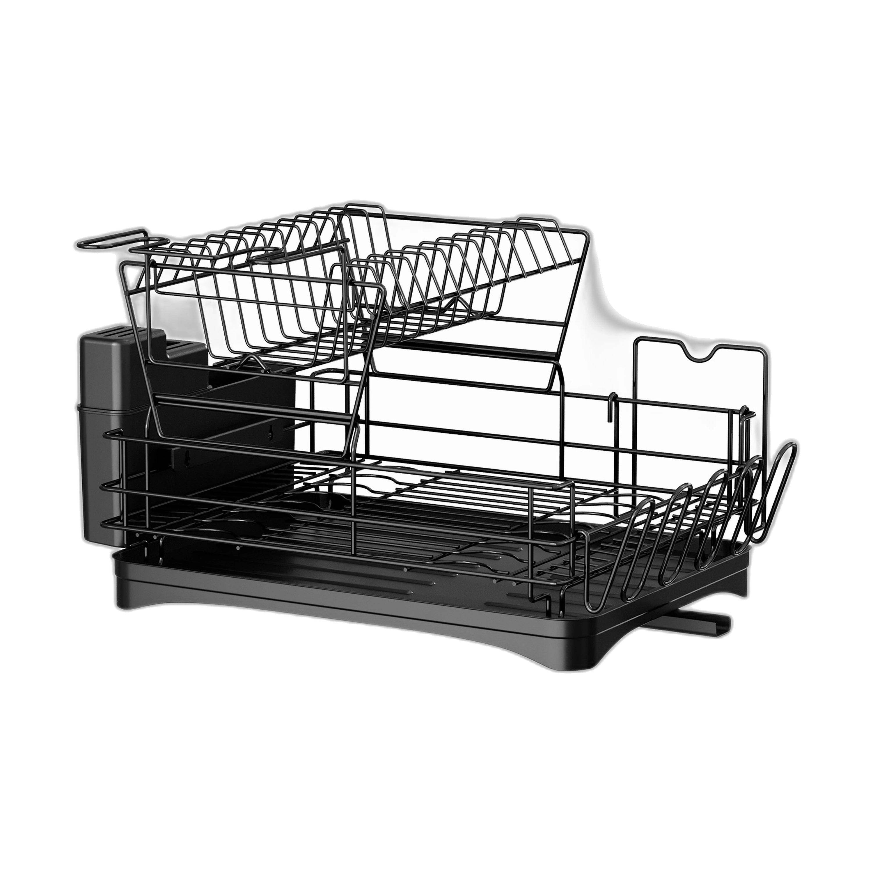 Escurridor Doble Nivel para Platos y Tazas 31x42x26cm