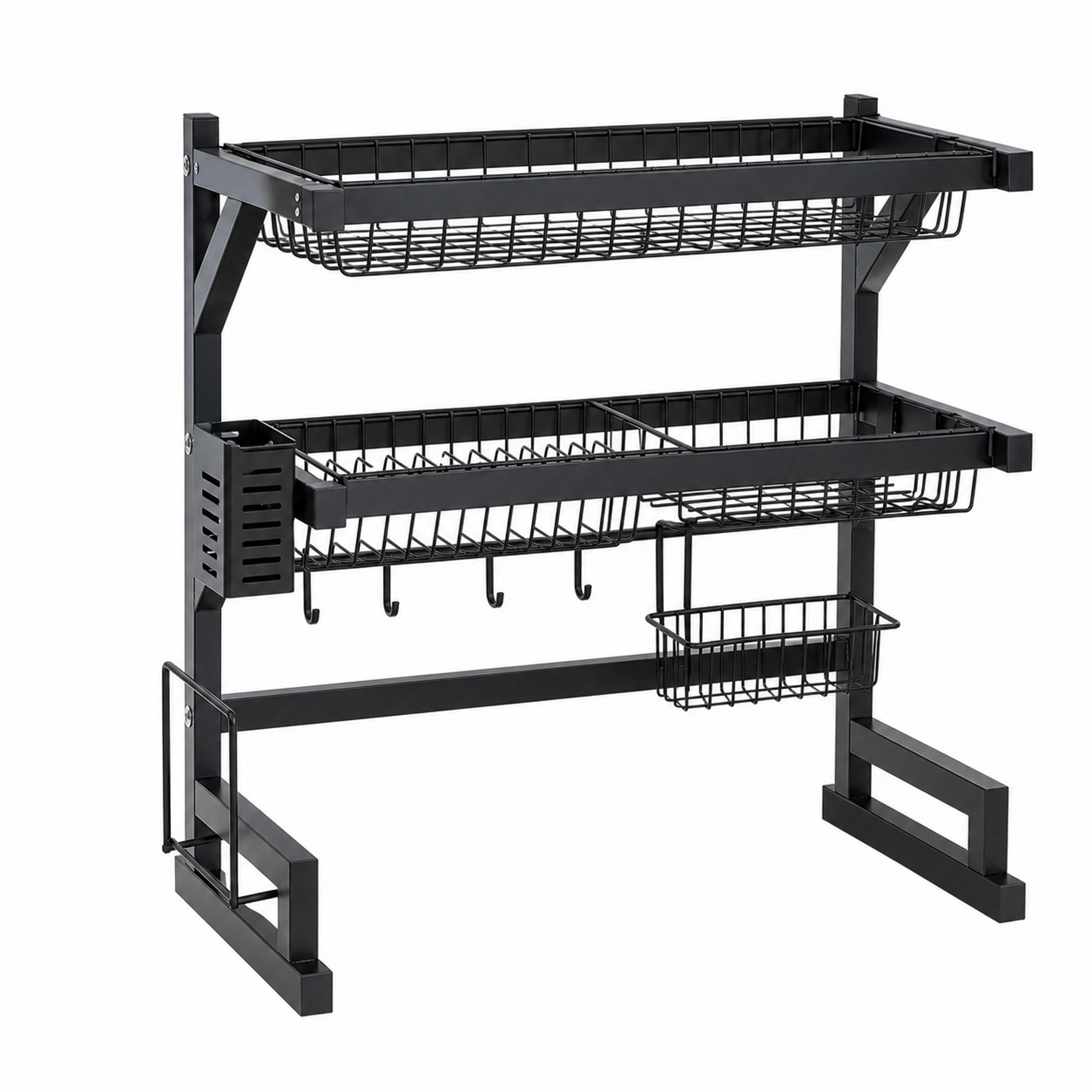 Escurridor de Platos de Acero al Carbono Multi-nivel image 2