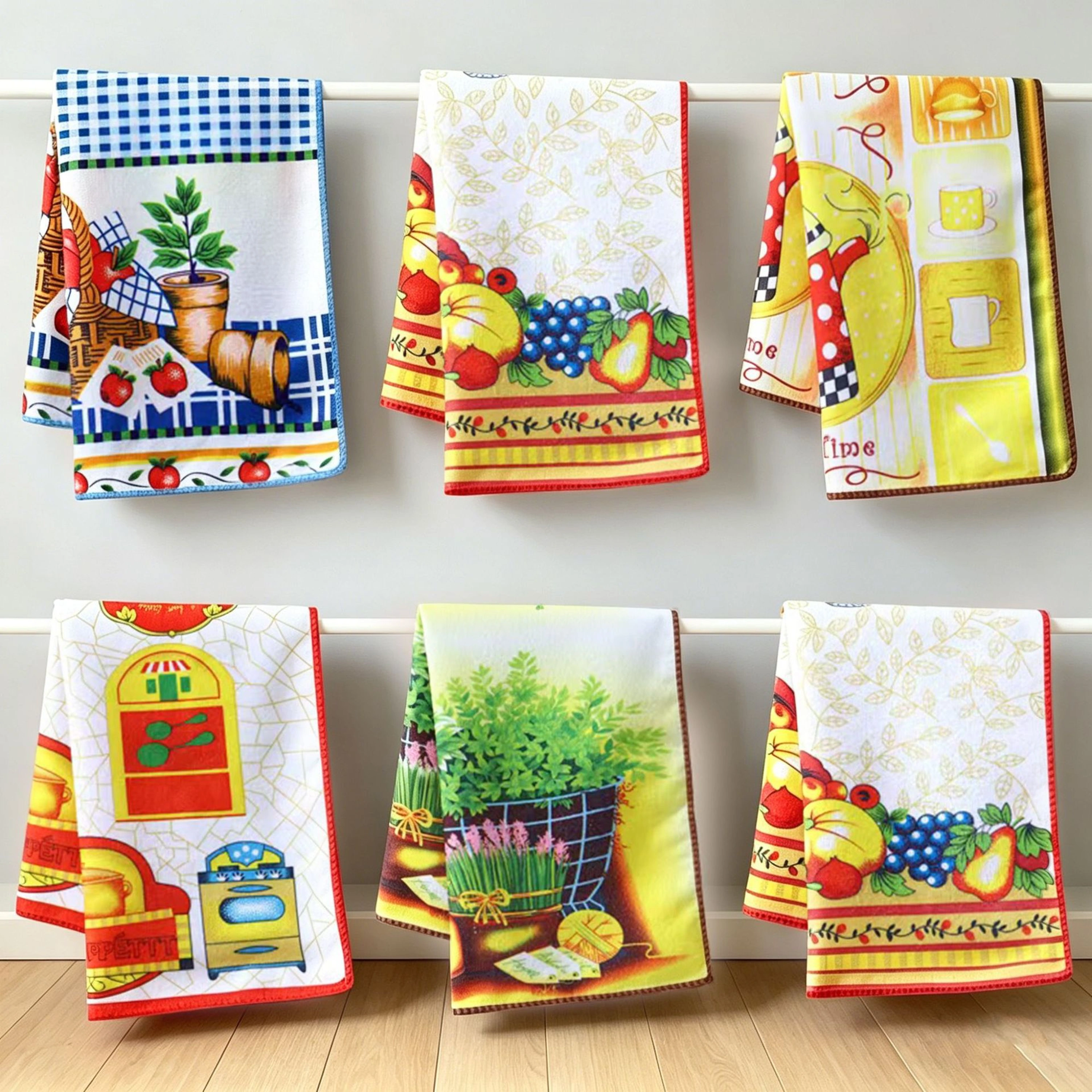 Paño de Microfibra para Cocina Estampado Personalizado