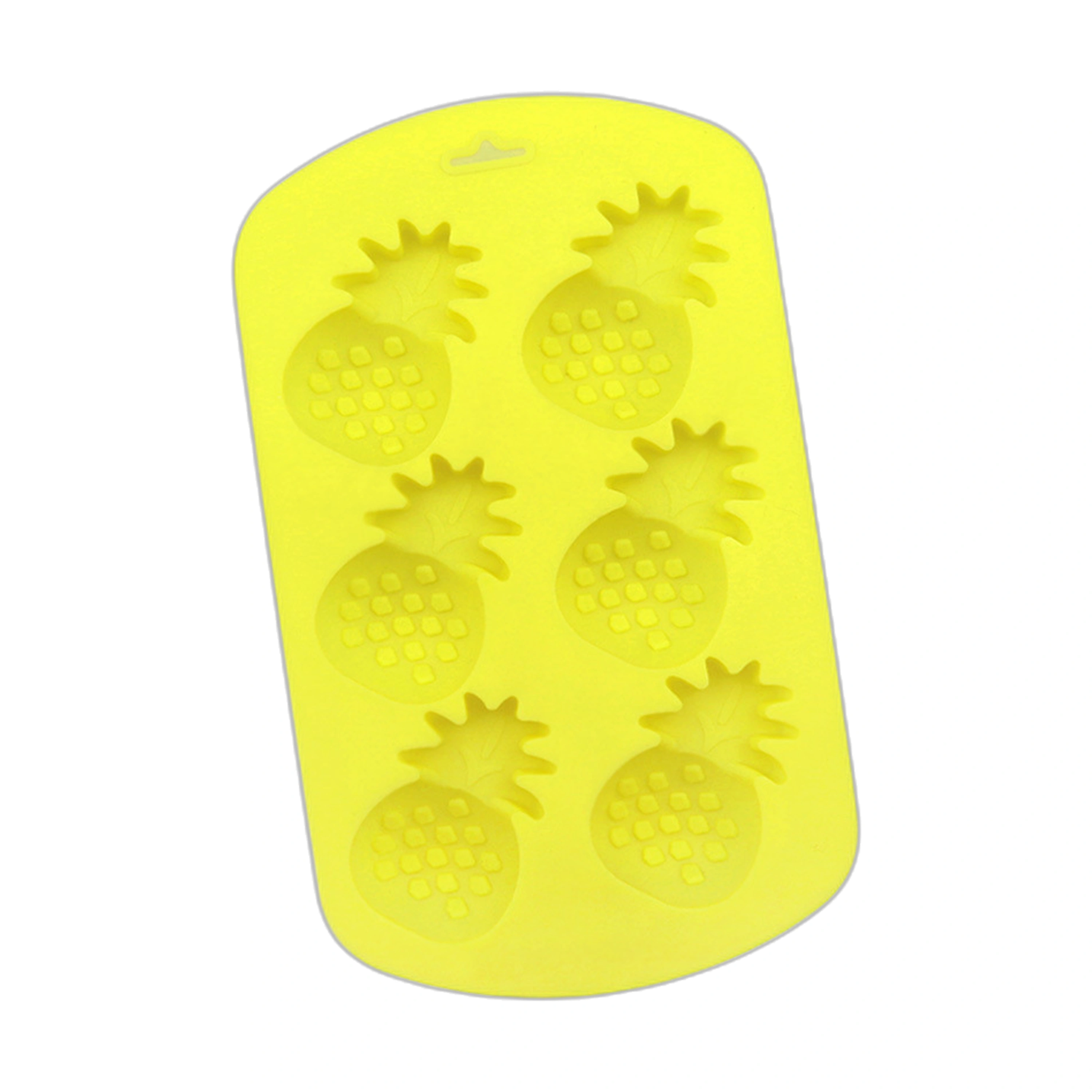 Molde de Silicona para Chocolate Piña 6 Cavidades 19x11.2cm