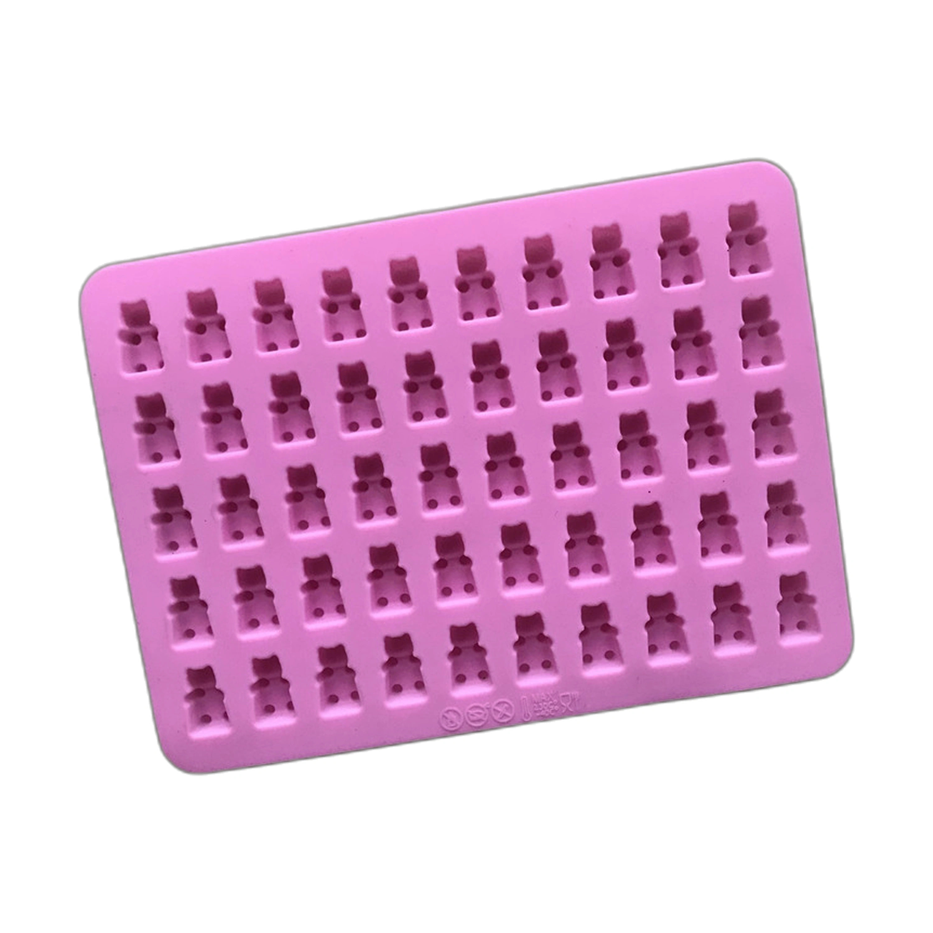 Molde de Silicona para Chocolate Oso 50 Cavidades 18.7x13.7cm