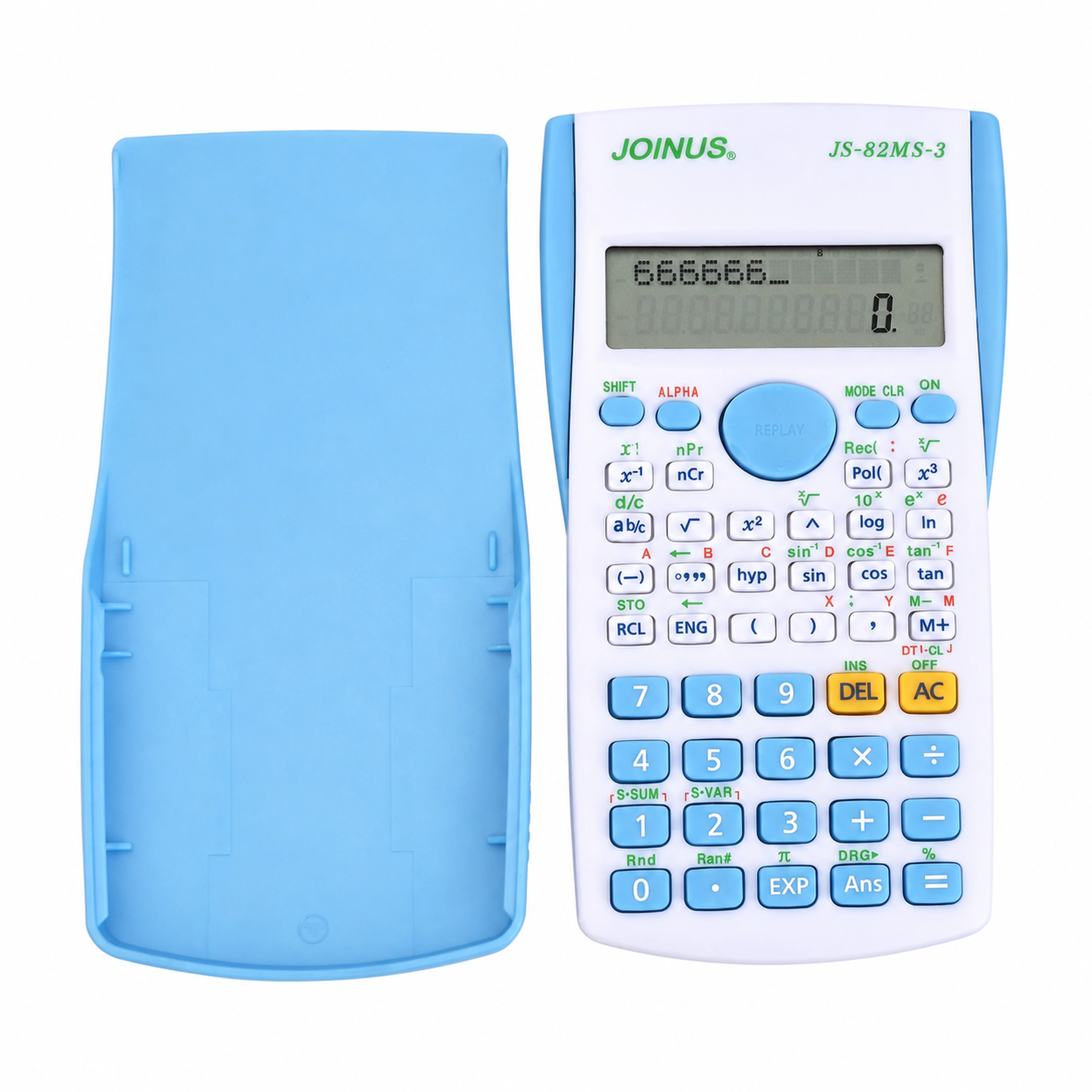 Calculadora 15.8×8.3×1.8cm Plástico Azul Turquesa image 2