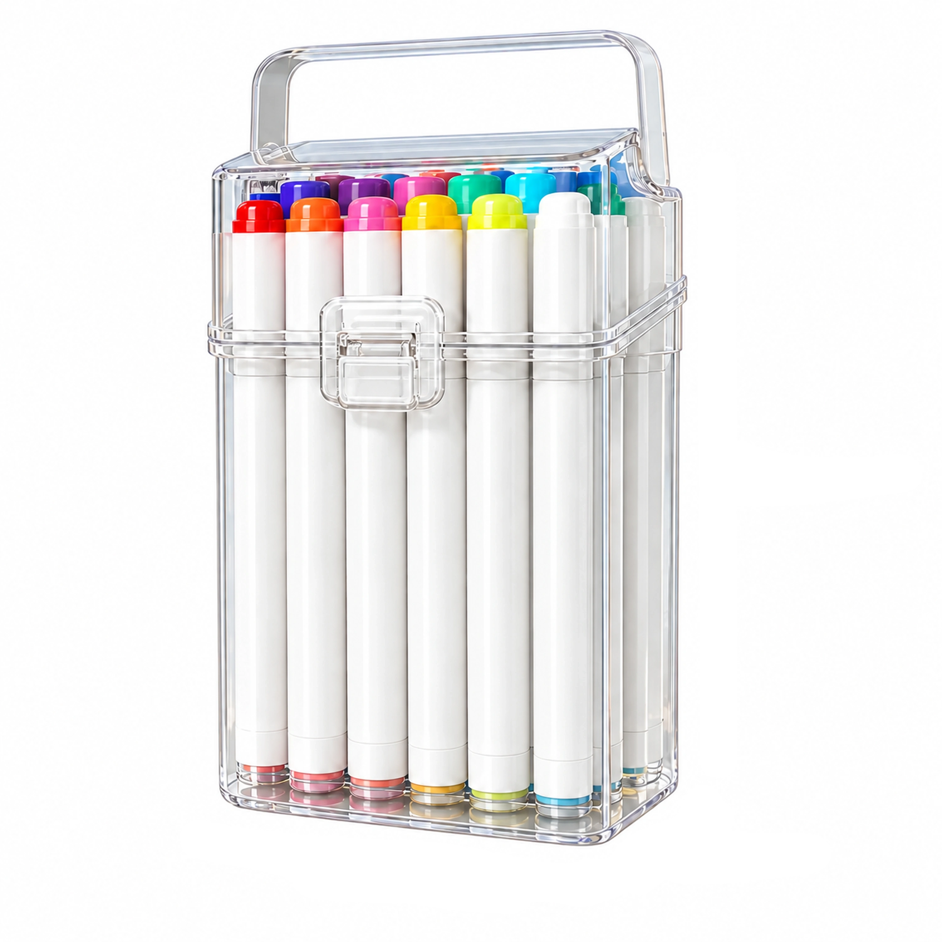 Marcador de Doble Punta 18 Colores de Plástico para Escritura