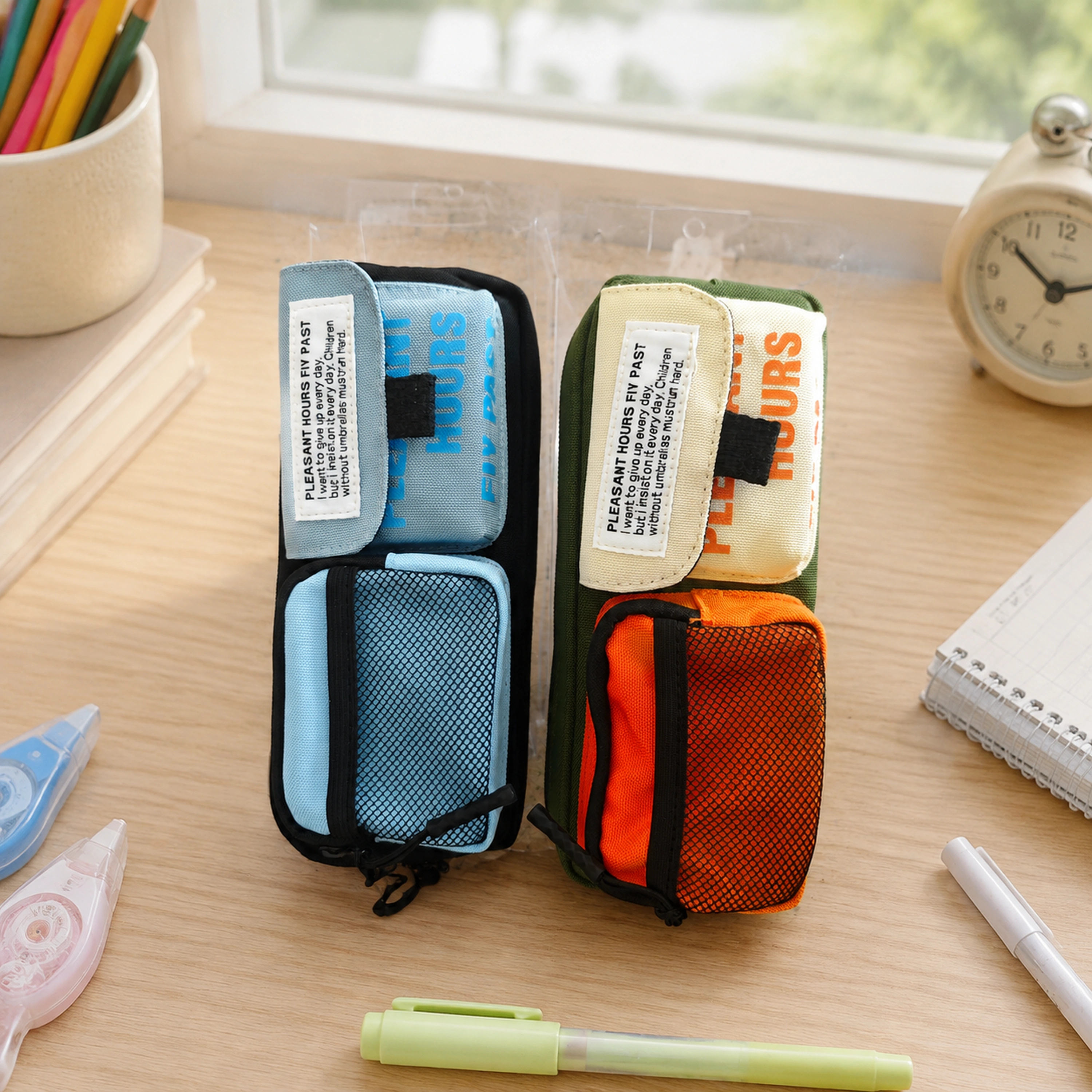 Estuche 22×9×6.5cm Lona Oxford Impermeable Surtido image 1