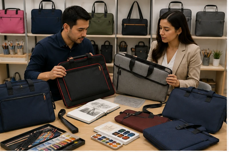 Cómo importar bolsas para arte desde China: proveedores, MOQ, precios y guía de compra 2026