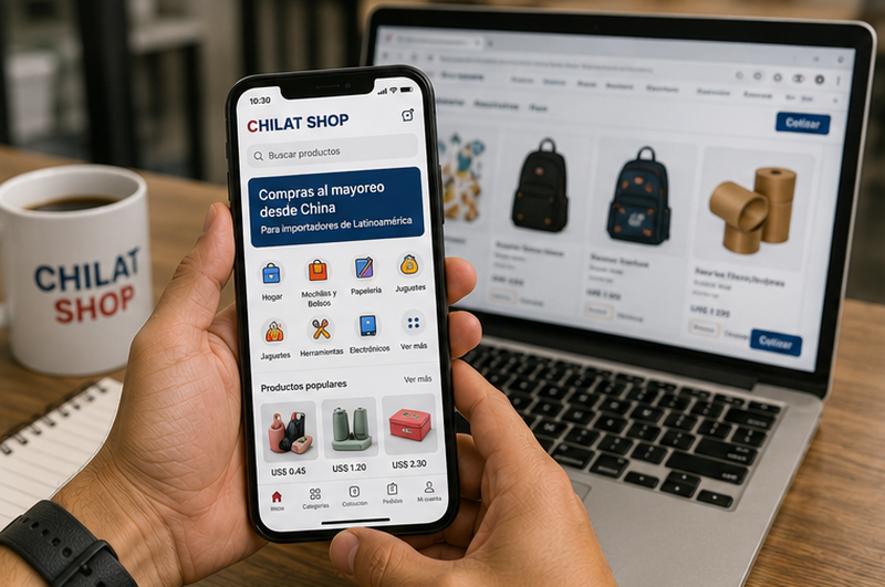 Dónde comprar productos chinos al mayoreo en 2026: compara apps y conoce Chilat Shop