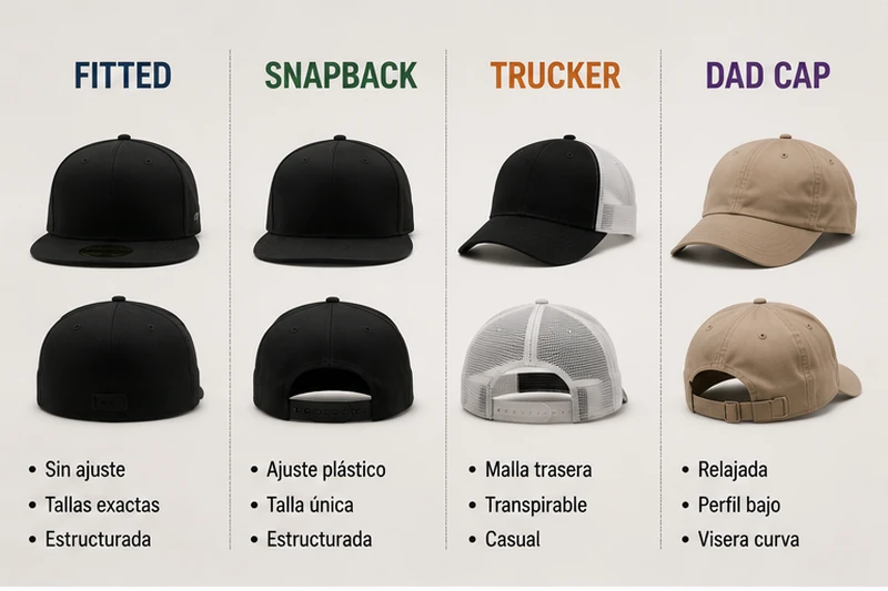 Mejores marcas de gorras: Para crear tu propia marca 2026