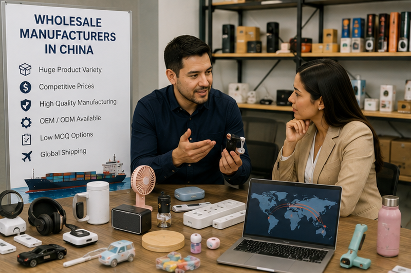 Wholesale Manufacturers in China: cómo encontrar fabricantes, comprar al mayoreo e importar a Latinoamérica en 2026
