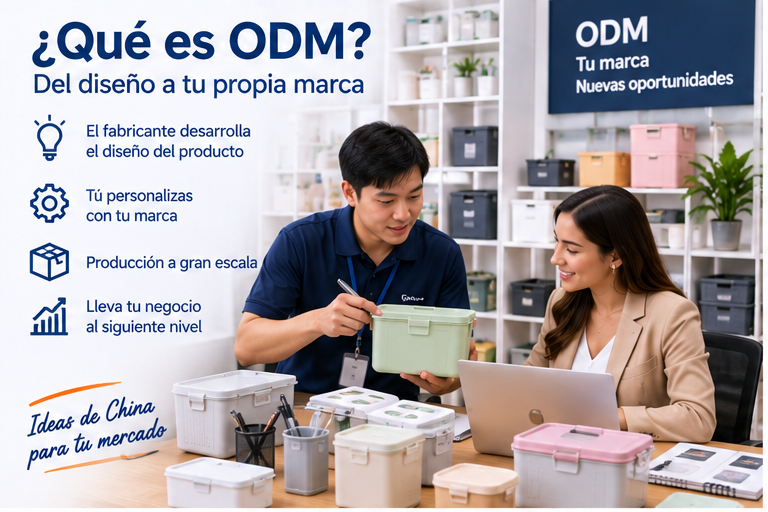 ¿Qué es ODM? Significado, diferencias con OEM y cómo comprar productos ODM en China