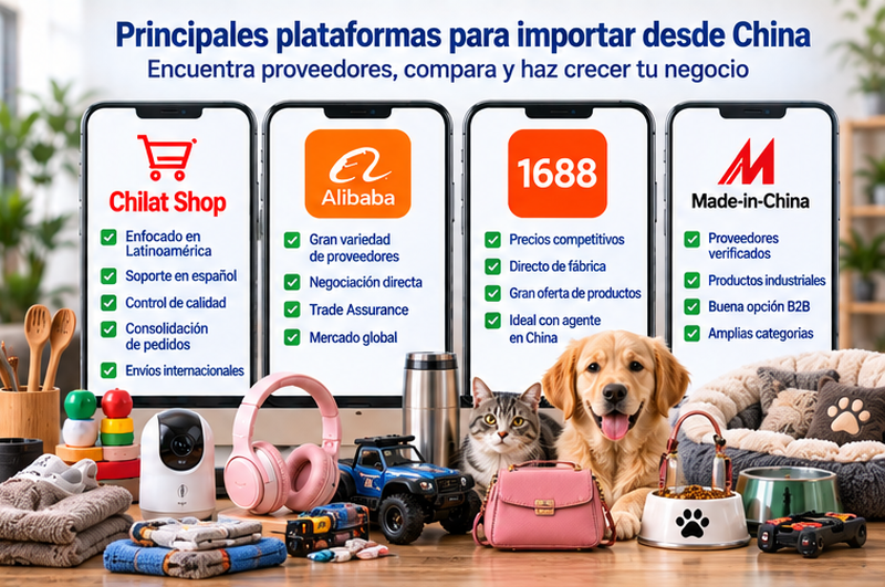 Dónde importar desde China en 2026: mejores plataformas, proveedores y guía para comprar al mayoreo