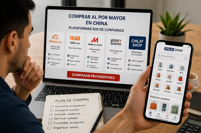 Aplicaciones seguras para comprar productos de China al por mayor en 2026