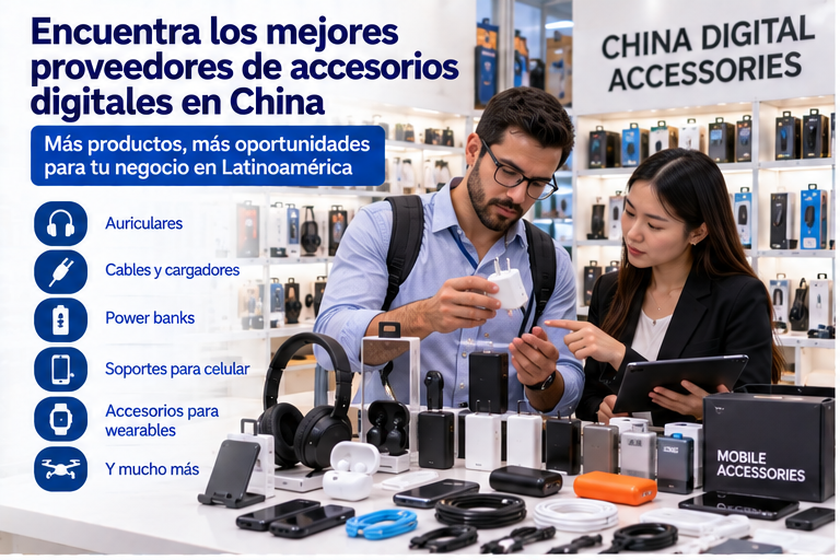 Proveedores de accesorios digitales de China: fabricantes y guía de compra mayorista 2026